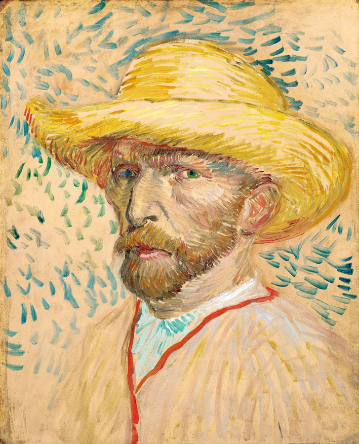  文森特·威廉·梵高  Vincent Willen Van Gogh —— 自画像（33）18873-6